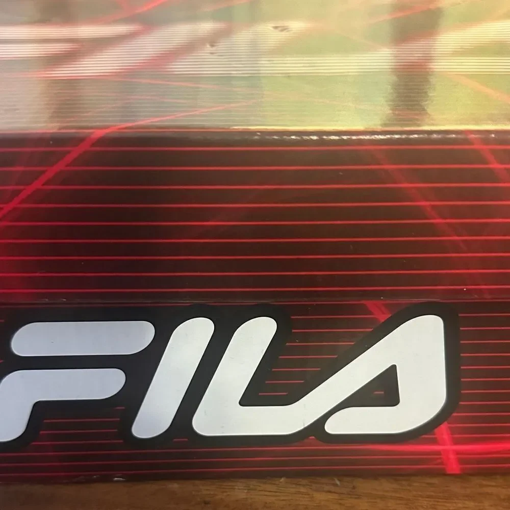 Fila Kids Sneakers in Blue and Red BNIB size 2 boys